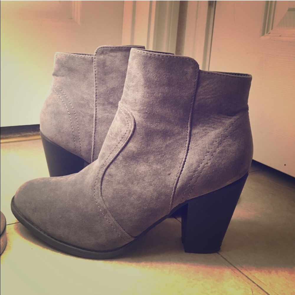 Grey Booties